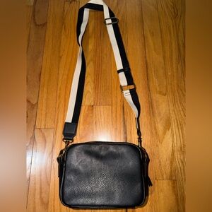 Universal Thread Black Leather Crossbody Bag